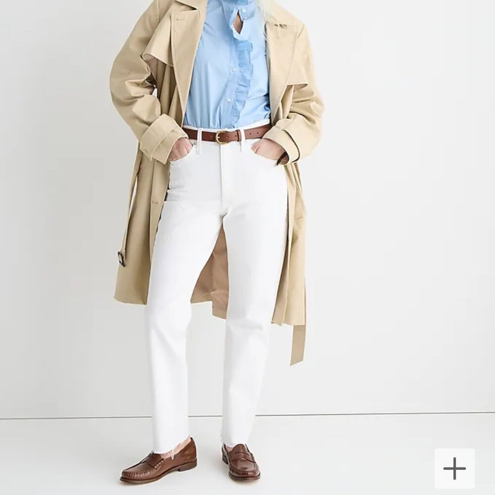 J. Crew White Denim Size 32 - NEW WITH TAGS